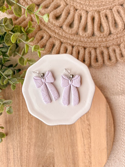 Petal Print Bows