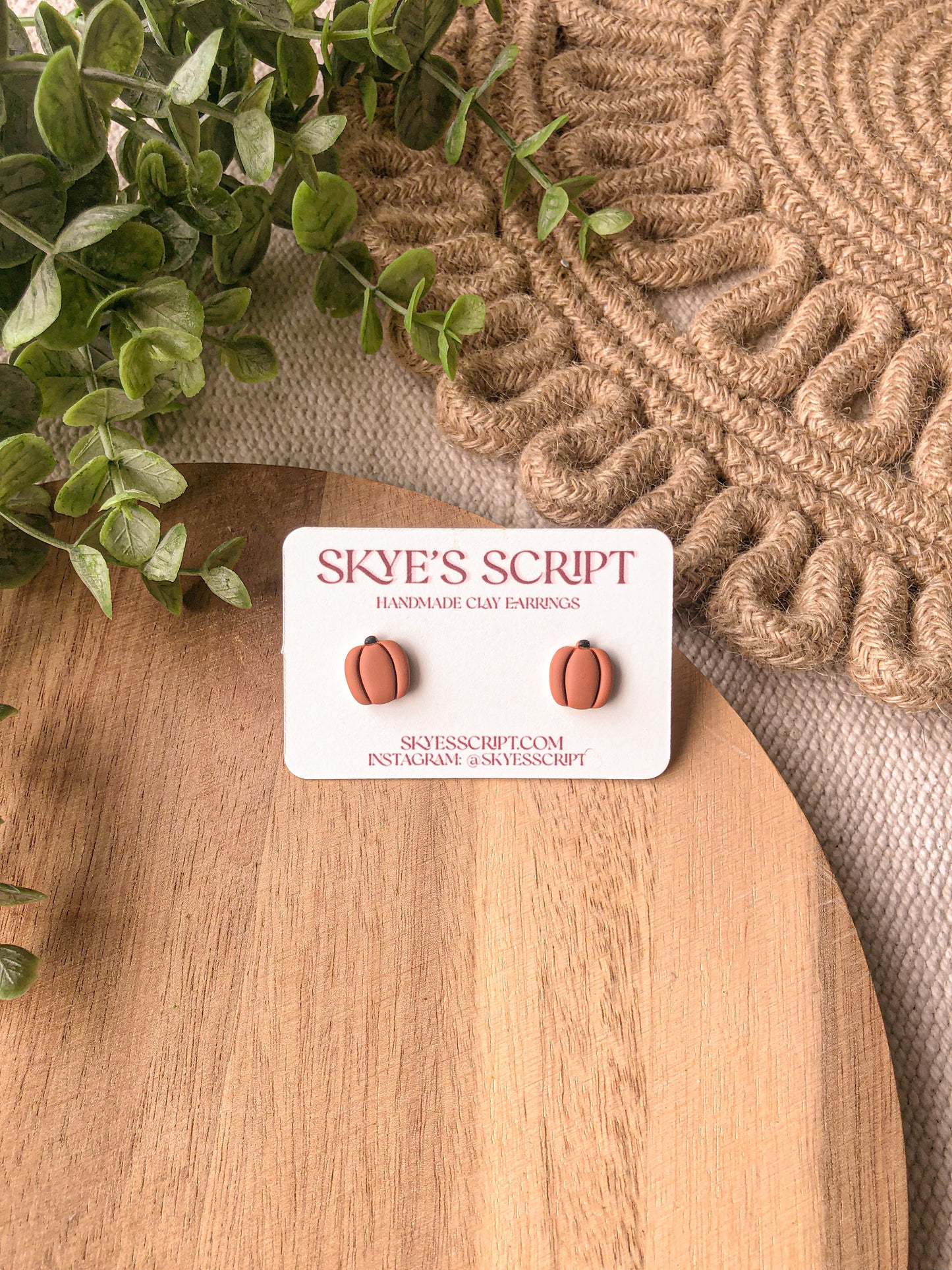 Pumpkin Studs