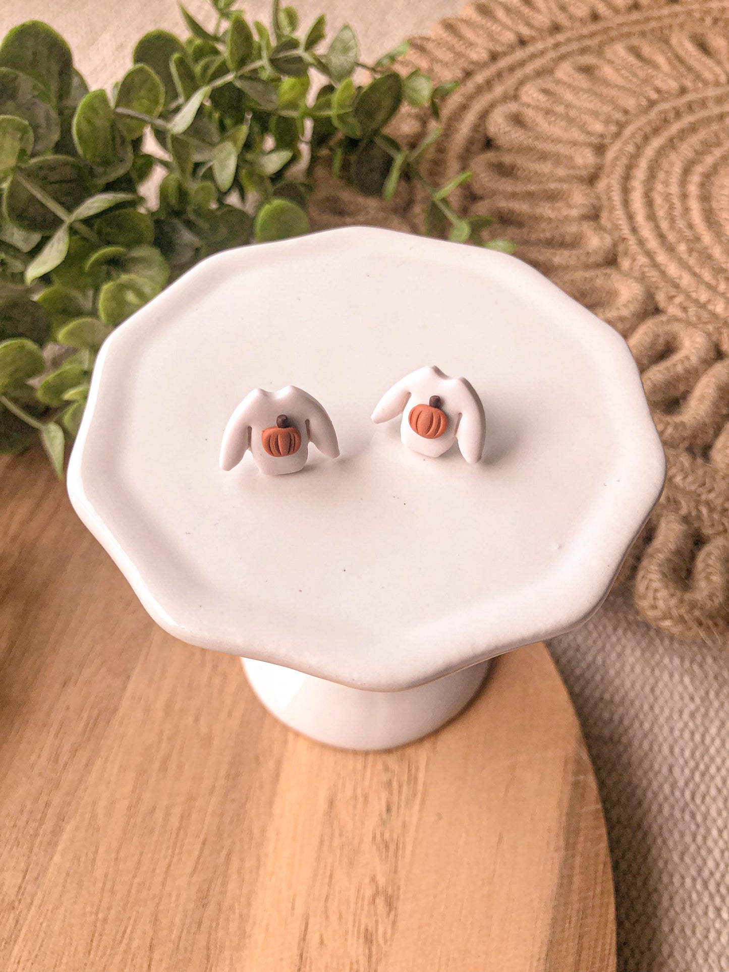 Pumpkin Sweater Studs