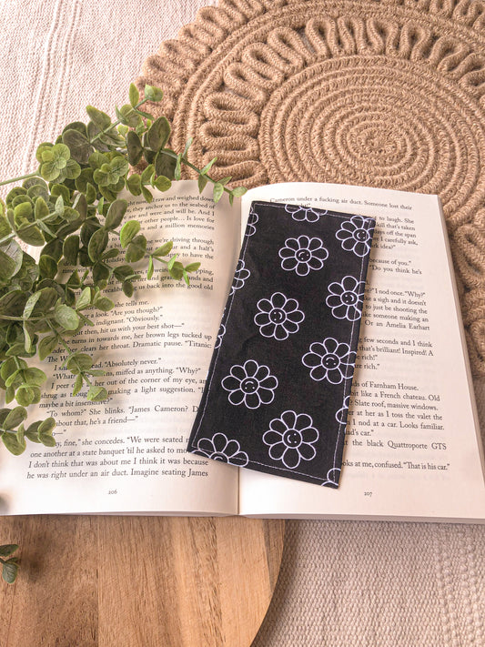 Smiley Flowers Bookmark