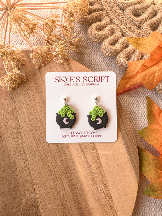 Bubbling Cauldron Earrings
