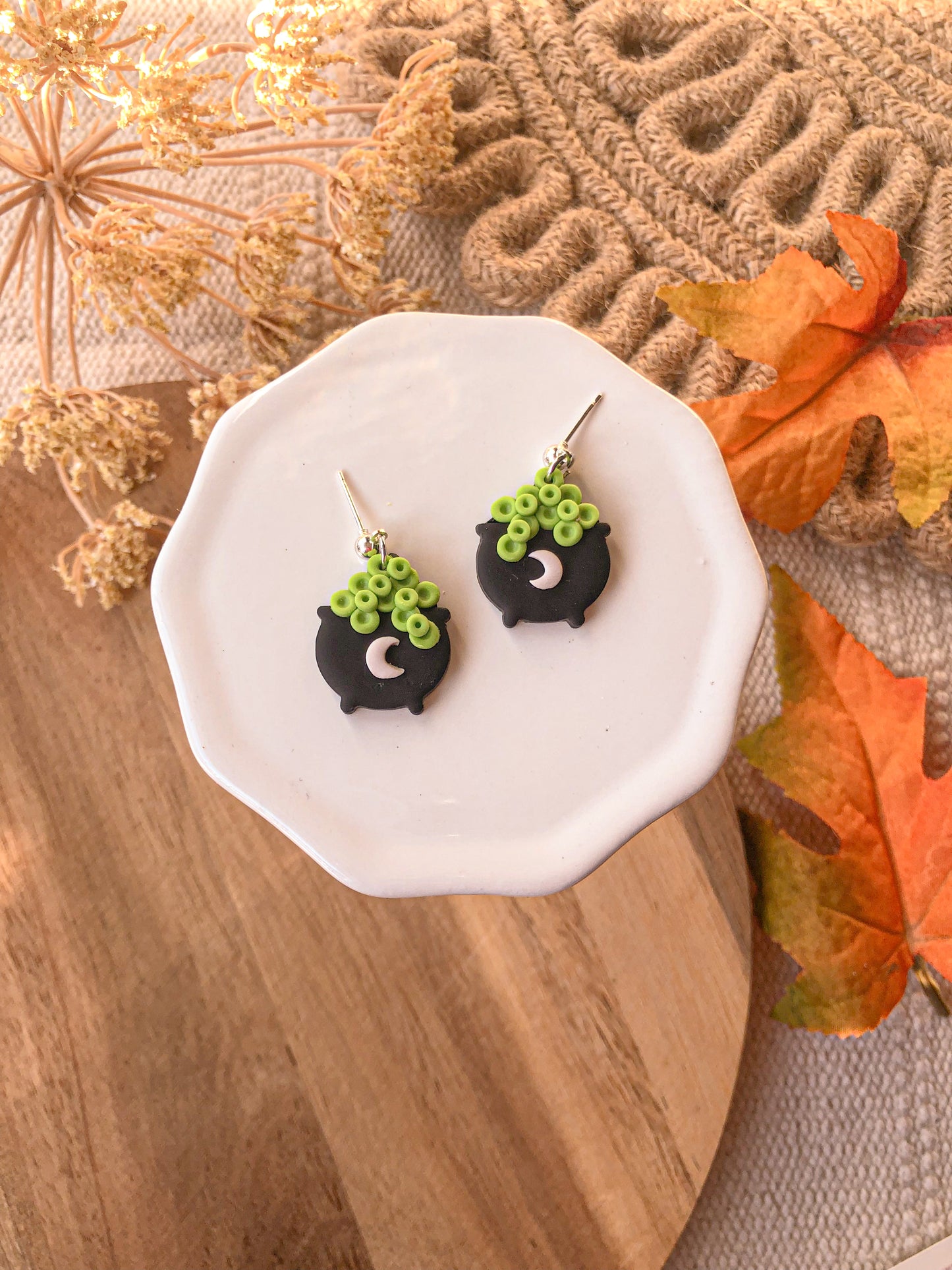 Bubbling Cauldron Earrings