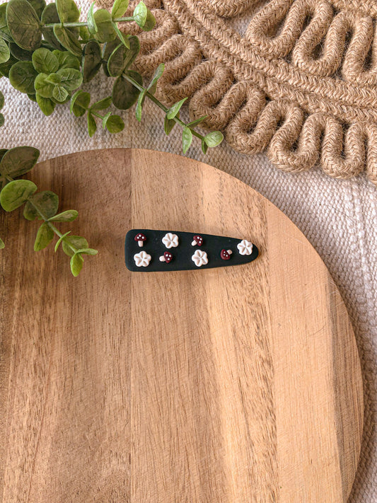 Mushroom Hair Clip