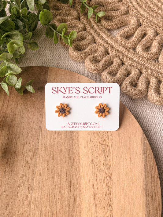 Sunflower Studs