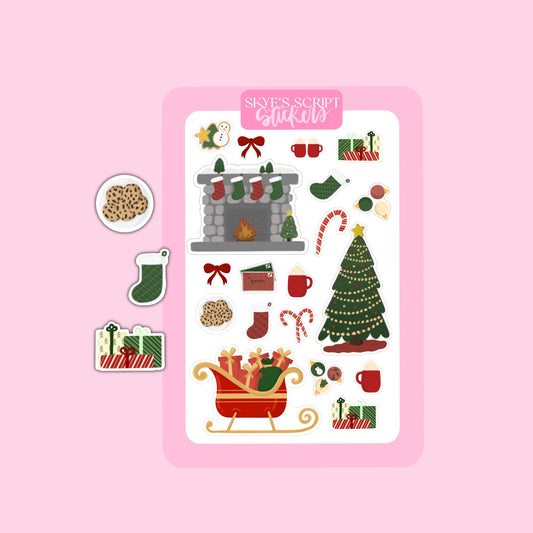 Christmas Journaling Stickers