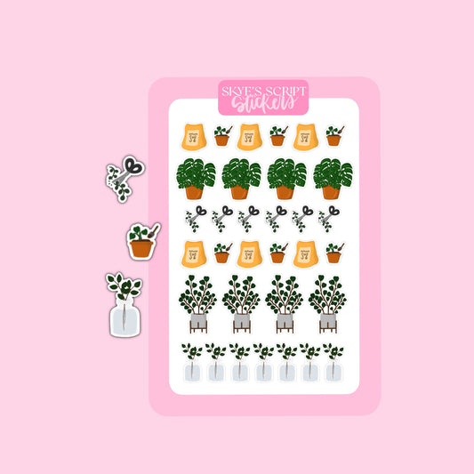 Plant Care Stickers