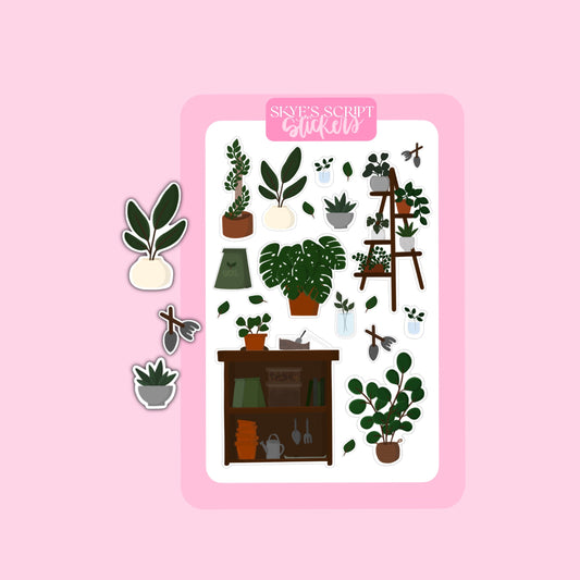 Plant Room Journaling Stickers