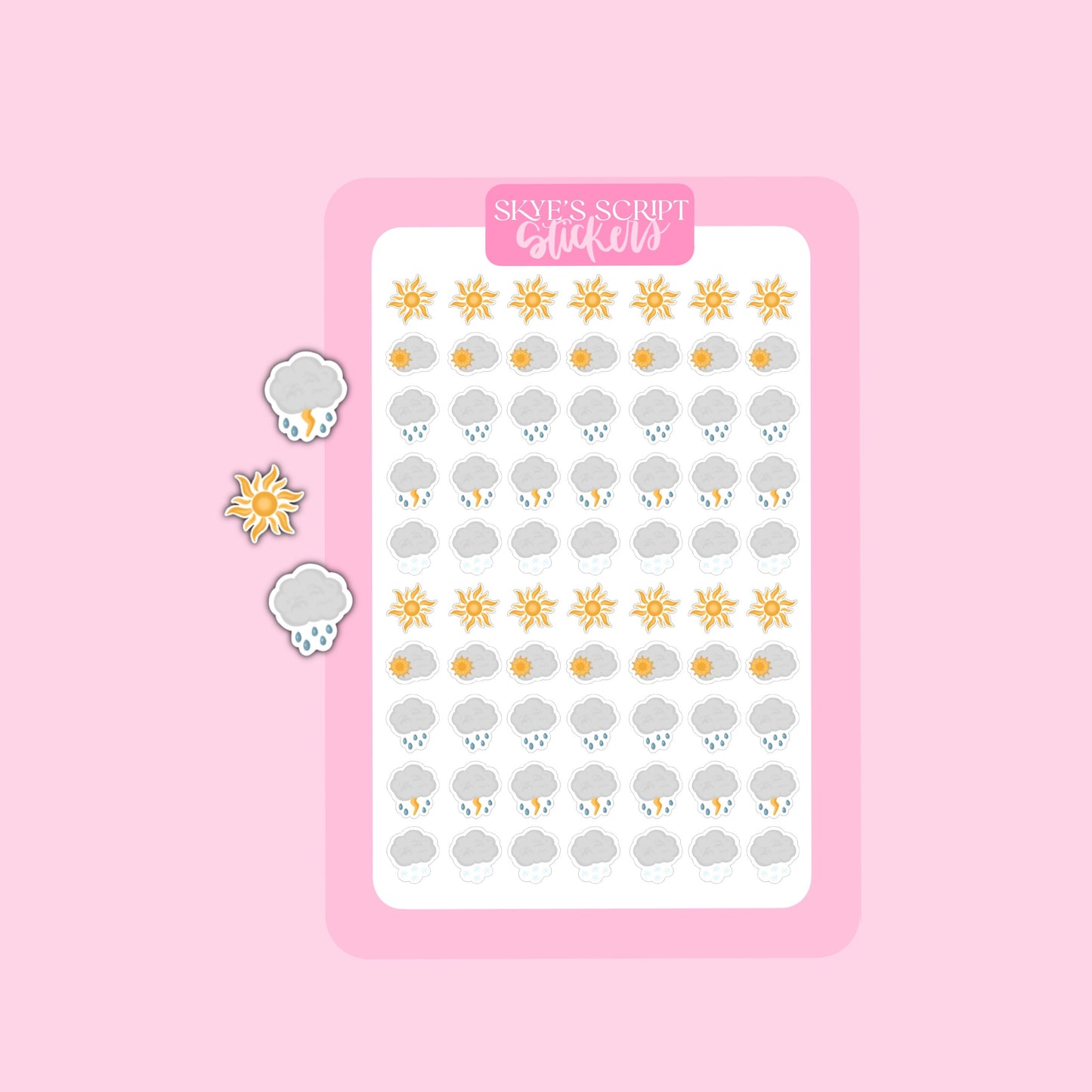 Weather Icons Stickers